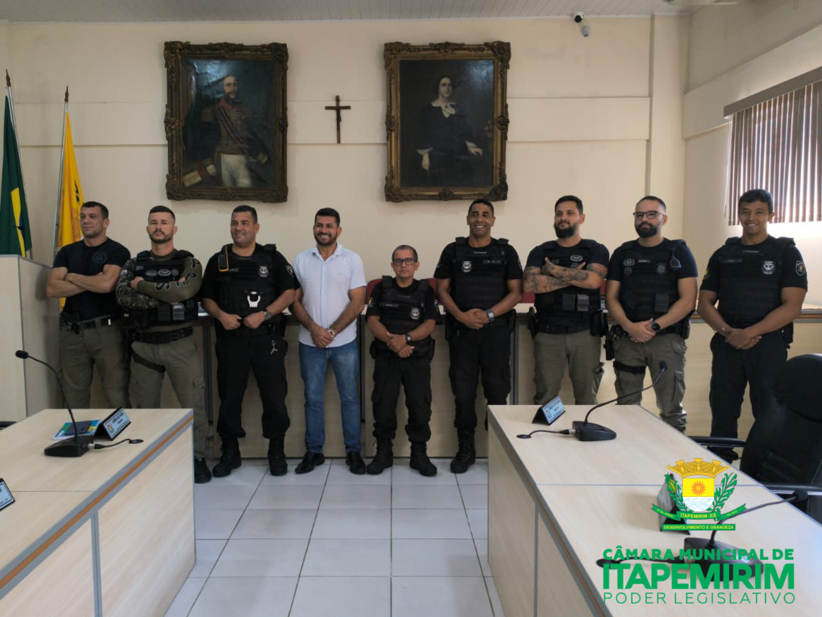 Polícia Legislativa realiza treinamento em Itapemirim